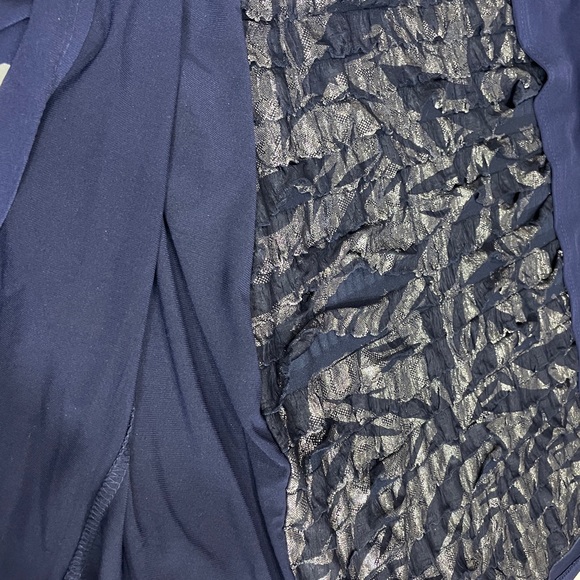 Harve Bernard 2-Piece Look Tank and Cardigan Pullover Top Blue Size 1X - Picture 7 of 8